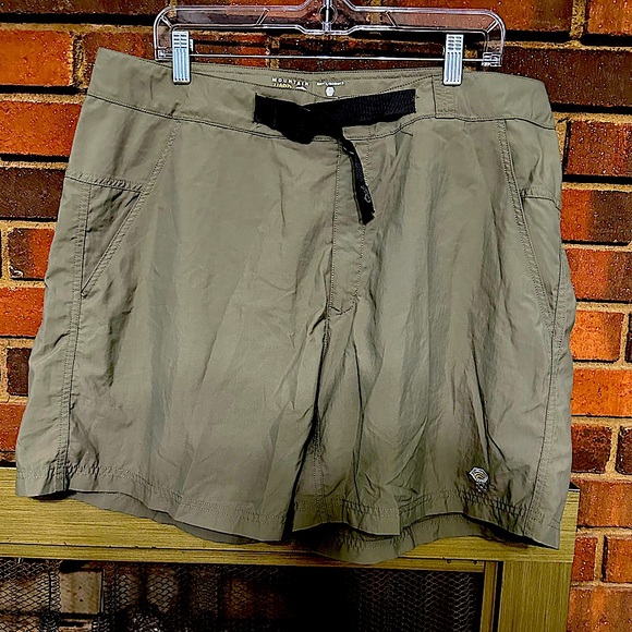 Men's Olive Green Shorts - Picture 1 of 10